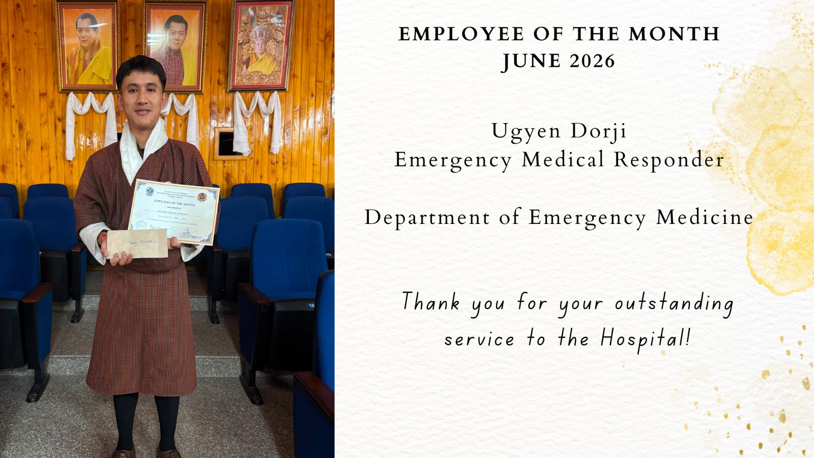 Employee Of The Month ‘June 2026’